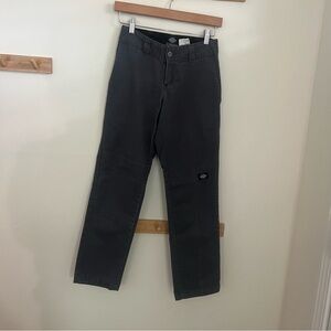 Dickies Men's grey Work Pants Straight Fit size 26 x 30 no flaws Womens 00